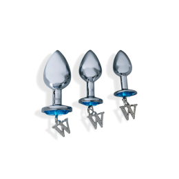 Opis â€“ 3 piece luxury gem butt plug & anal training kit