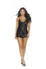 Modern Charmeuse Chemise With Deep V Front And Adjustable Straps